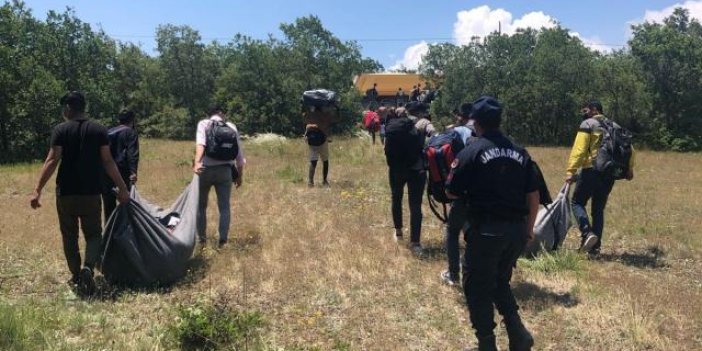 Kırklareli'nde 18 kaçak göçmen yakalandı