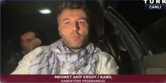 Habertürk muhabiri patlamaların yaşandığı Kabil'den son durumu paylaştı