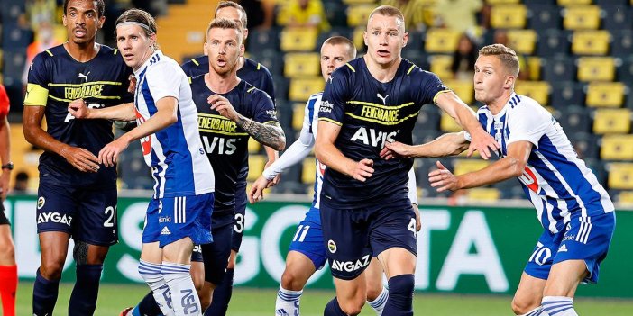 Fenerbahçe Helsinki'de gol olup yağdı: 5-2