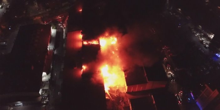 İstanbul’da büyük yangın! 8 saatte söndürüldü