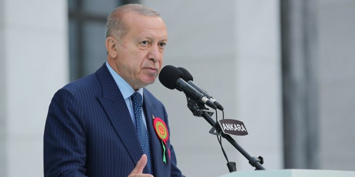 Cumhurbaşkanı Erdoğan adli yıl açılışında konuştu