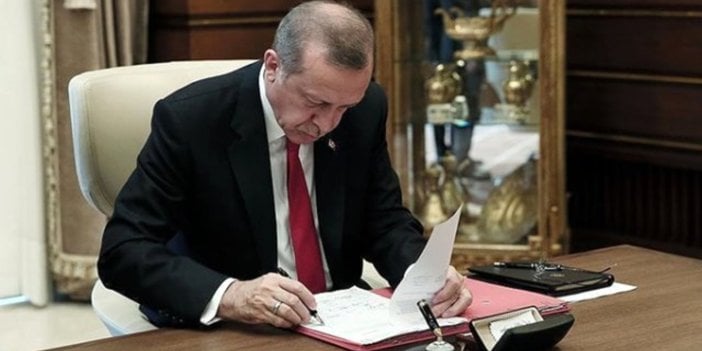 Erdoğan'ın imzasıyla atama kararları Resmi Gazete'de yayımlandı