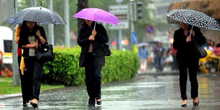 6 kent için kuvvetli yağış uyarısı