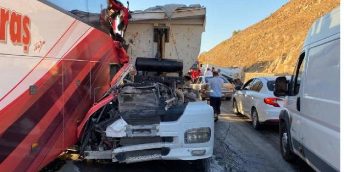Kahramanmaraş'ta feci kaza: 5 yaralı