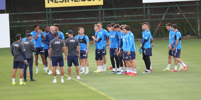 Fenerbahçe'de Sivasspor hazırlıkları sürüyor
