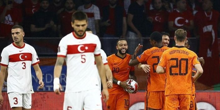 Milliler farklı mağlup: Hollanda 6 - 1 Türkiye