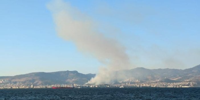 İzmir'deki orman yangını kontrol altına alındı