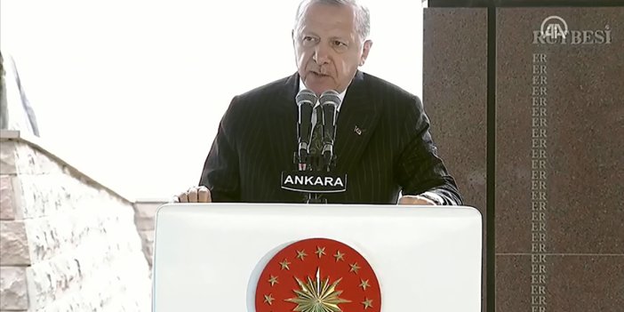 Erdoğan, Sakarya Zaferi'nin 100. yıl programında konuştu