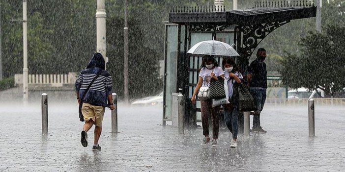 Meteoroloji saat verdi! İstanbul ve 10 il için yağış uyarısı