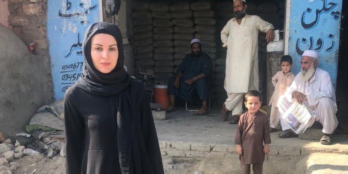 Nagehan Alçı Afganistan’a gitmek için bu kıyafeti giydi