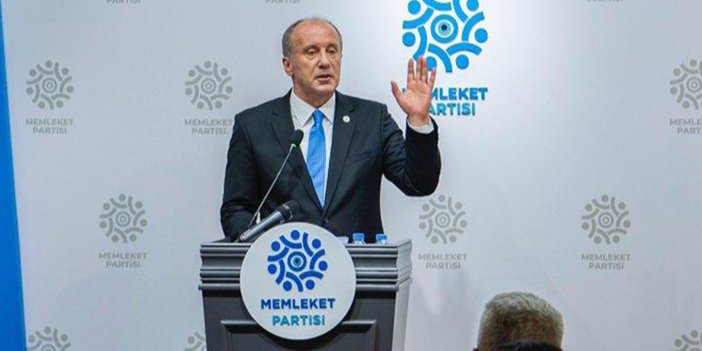 Memleket Partisi lideri İnce: Dünya Erdoğan'ı nasıl kıskanmasın?