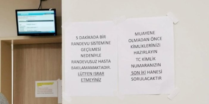 Devlet hastanelerinde randevu sistemi değişti, kaos başladı