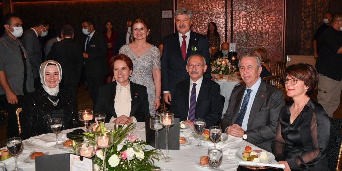 Kemal Kılıçdaroğlu, Meral Akşener ve Mansur Yavaş bir araya geldi