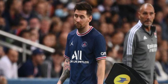 Messi'nin PSG kariyeri kötü başladı