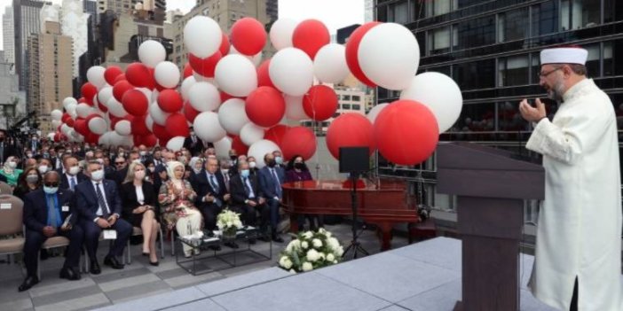 New York'taki Türkevi'nin açılışı da Ali Erbaş'ın duasıyla yapıldı