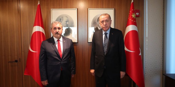 Erdoğan ve Mustafa Destici, New York’ta görüştü