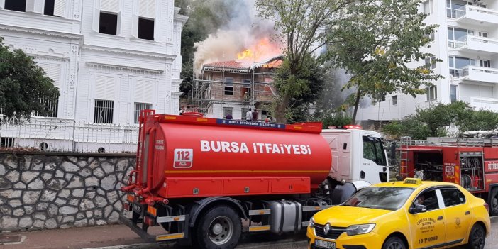 Bursa’da 131 yıllık müzede yangın