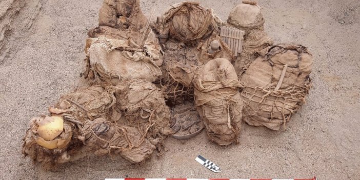 800 yıllık insan kalıntıları bulundu