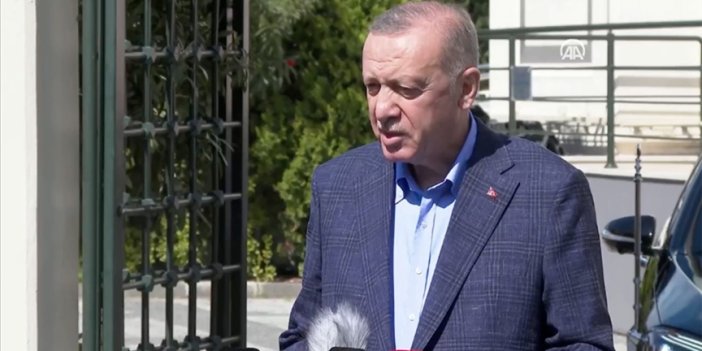 Cumhurbaşkanı Erdoğan'dan Biden'a tepki