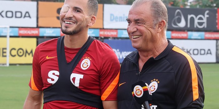 Galatasaray'da Omar Elabdellaoui sevinci