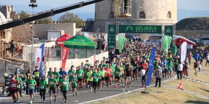 Uluslararası Gelibolu Maratonu'nun bu yıl 6'ncısı koşuldu