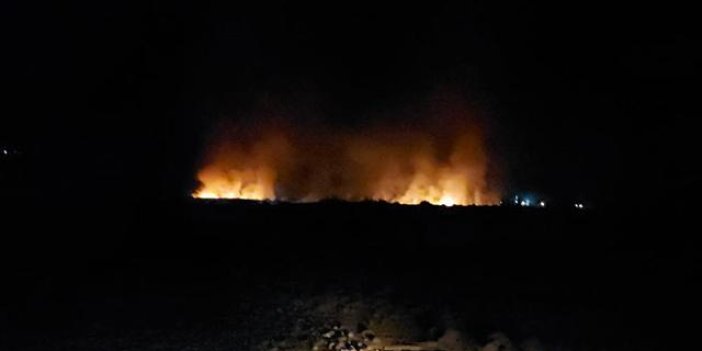 Hatay'da orman yangını: Müdahale sürüyor