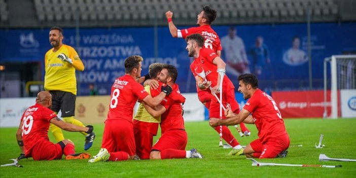 Türkiye Ampute Futbol A Milli Takımı'nın alacağı ödül belli oldu