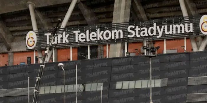 Ali Sami Yen'de Türk Telekom yazısı kaldırıldı