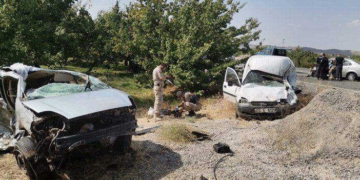 Malatya’da korkunç zincirleme kaza