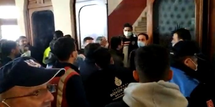 Polis İstanbul Büyükşehir Belediyesi lehine çıkan mahkeme kararını dinlemedi