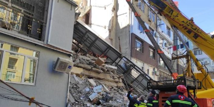 Gürcistan'da 7 katlı bina çöktü