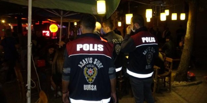 Bursa'da 250 polisle asayiş uygulaması