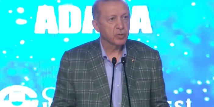Cumhurbaşkanı Erdoğan Adana'da konuştu