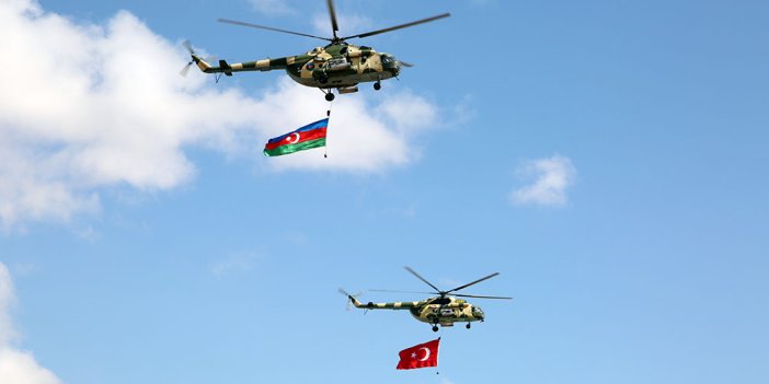 Türkiye ve Azerbaycan'dan ortak tatbikat