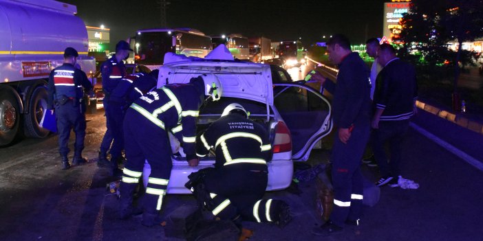 Kırıkkale'de kaza. 4 kişi yaralandı