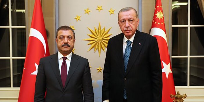 Erdoğan Merkez Bankası Başkanı Şahap Kavcıoğlu ile görüştü