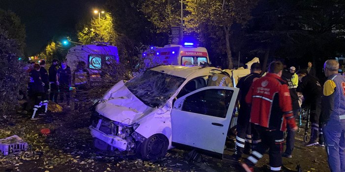 Maltepe'de feci kaza: 4 yaralı