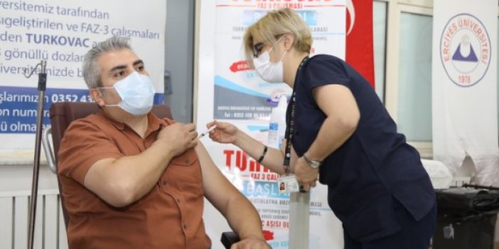 TURKOVAC, 2 Doz Sinovac aşısı olmuş gönüllülere 3. Doz olarak uygulanmaya başlandı