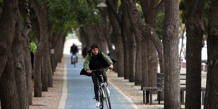 Bu şehirde 7'den 70'e herkes pedal çeviriyor