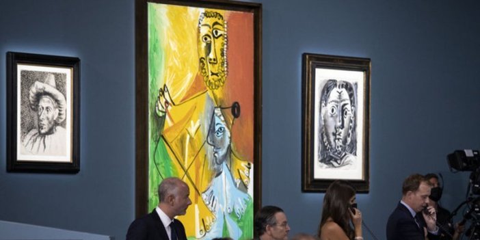 ABD'de Picasso'nun tabloları 110 milyon dolara satıldı