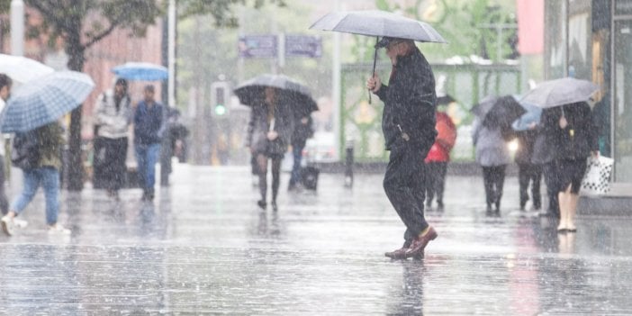 Meteoroloji o bölgeyi uyardı: Sağanak geliyor