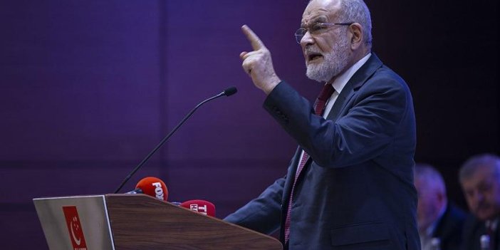 Karamollaoğlu AKP'yi Erdoğan'ın sözüyle vurdu