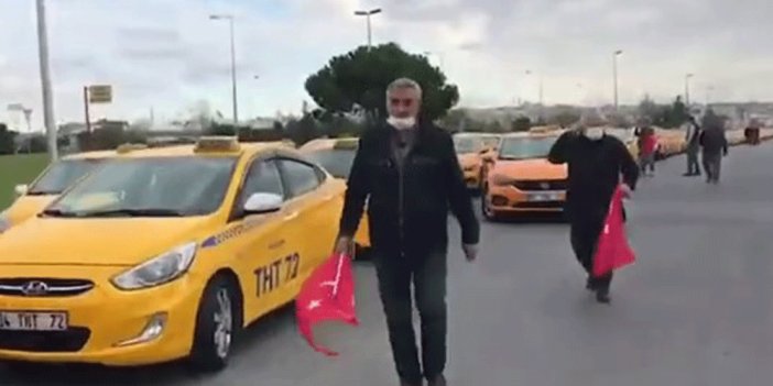 Plaka ağalığını sona erdirecek İBB'nin yeni taksi projesi protesto edildi
