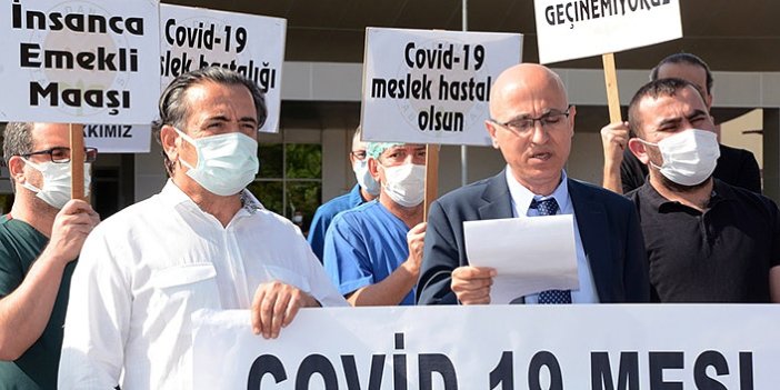 Doktorlar Kovid-19 Meslek Hastalığı Yasasının çıkarılmasını istedi