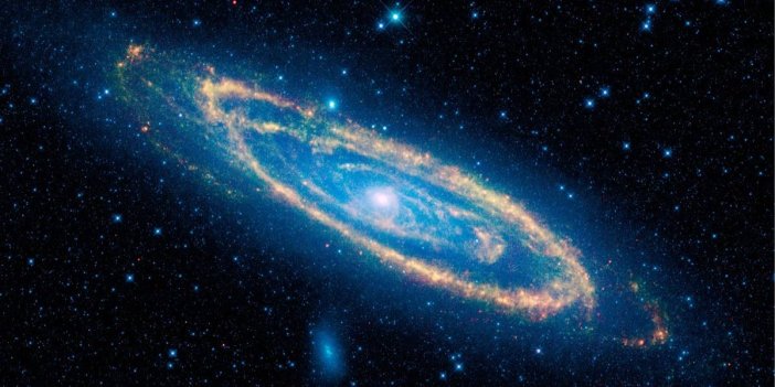 İşte Andromeda Galaksisinin küçük bir bölümü