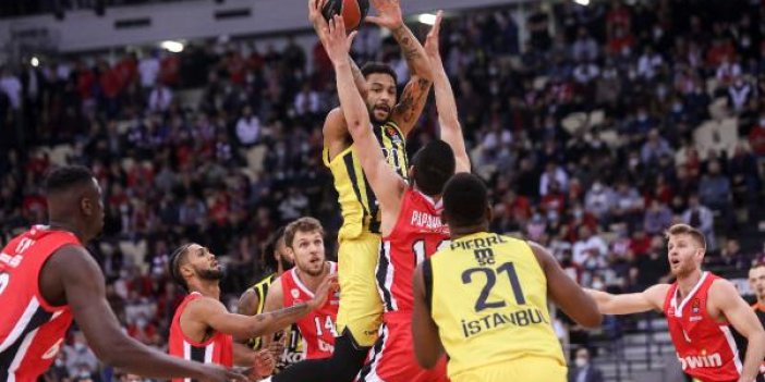 Yunan basketbol kulübü Olympiakos, Fenerbahçe Beko’yu  bitime 2 saniye kala yendi