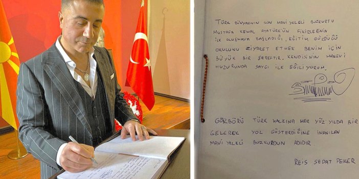 29 Ekim'de Cumhuriyet’i kuran Atatürk’ü anmayan Diyanet’e Sedat Peker en ağır sözleri söyledi
