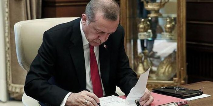 Erdoğan'dan yeni görevden almalar. Resmi Gazete'de yayımlandı
