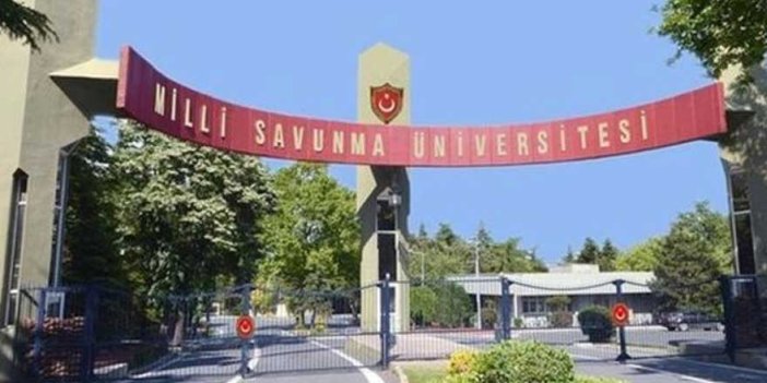 Milli Savunma Üniversitesi açıkladı