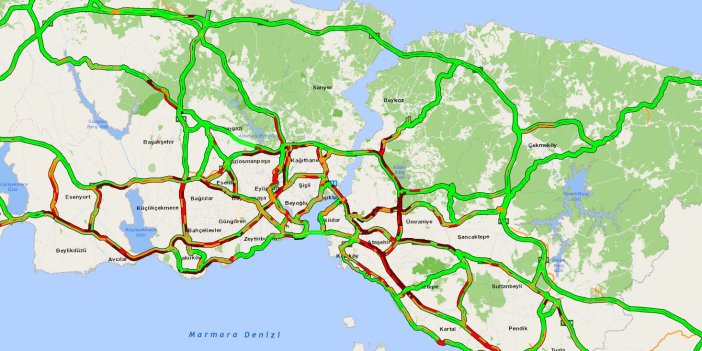 Trafik artık sabah 6'da başlıyor. İstanbullunun trafik çilesi bitmek bilmiyor